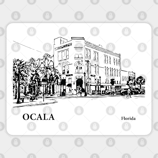 Ocala Florida Magnet by Lakeric